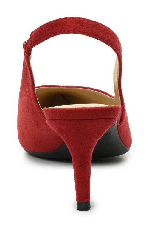 NICOLE MILLER NICOLE MILLER V-CUT SLINGBACK PUMP