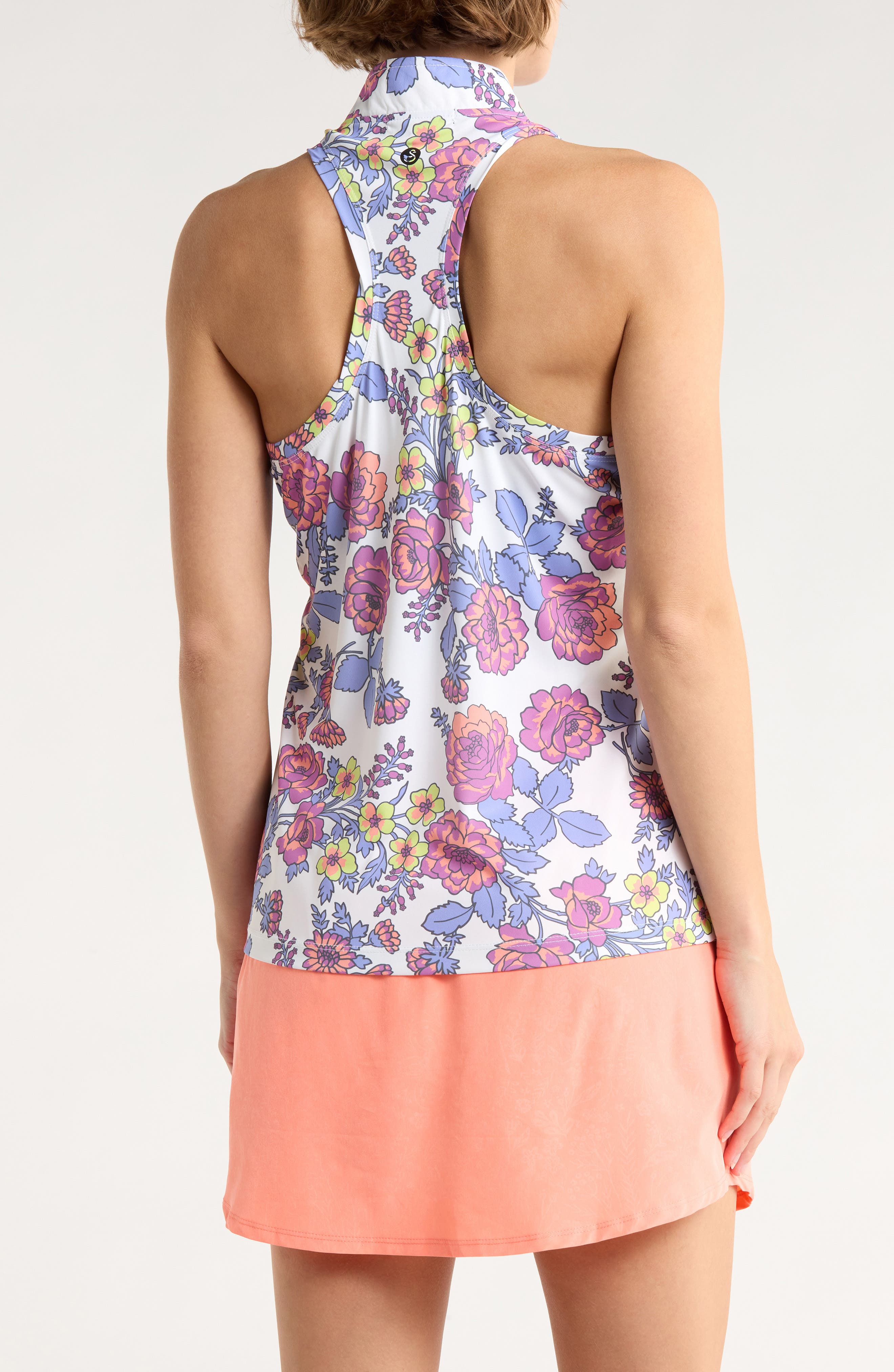 Kalli Sleeveless Half Zip Knit Polo - image 2