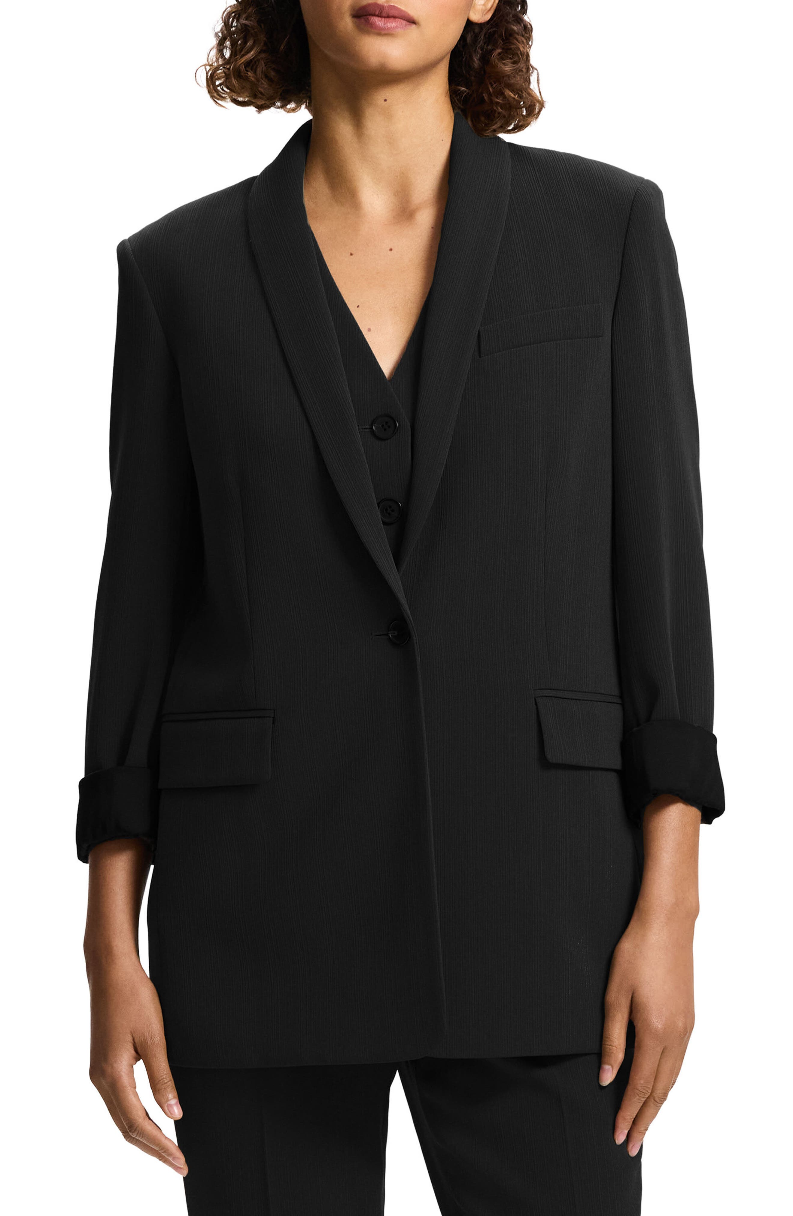 Theory Shawl Collar Blazer