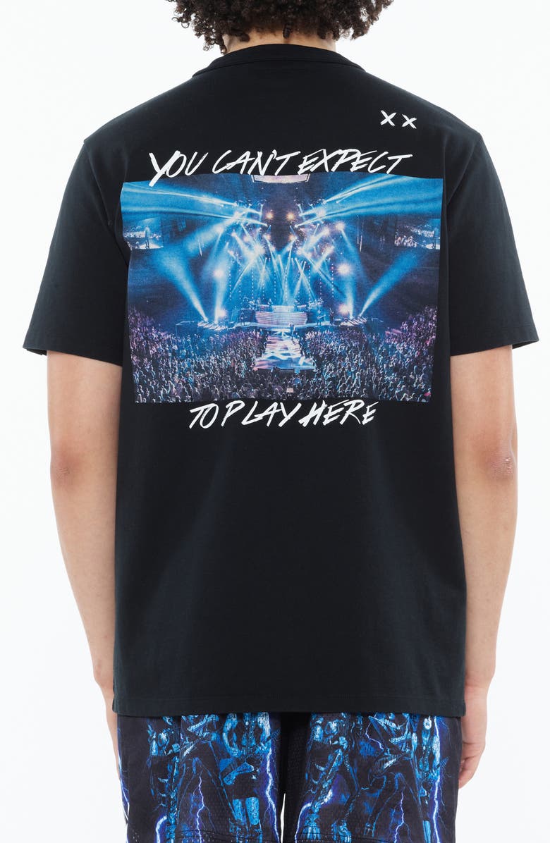 Cult of Individuality Garage Band Cotton Graphic T-Shirt, Alternate, color, Black