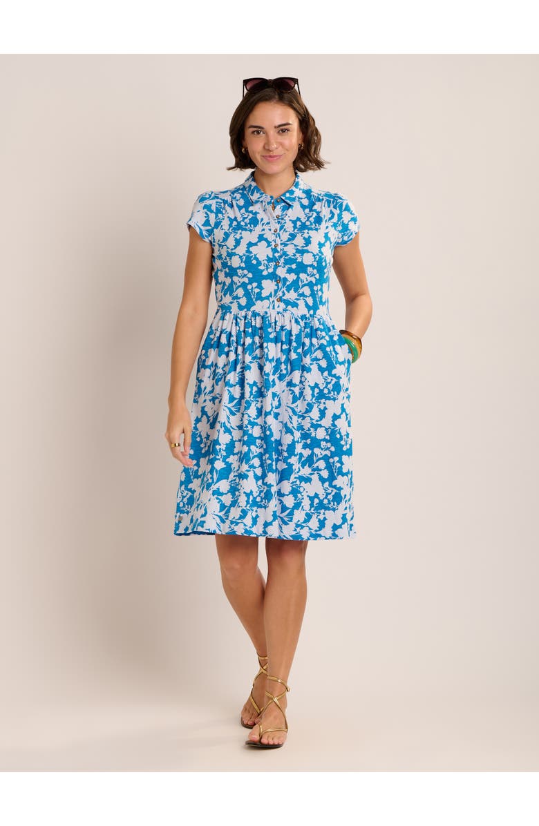 Brakeburn Andriana Dress, Main, color, Blue
