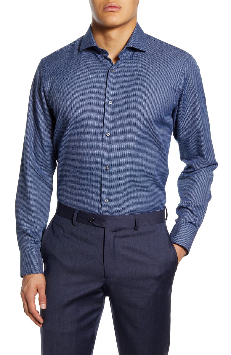 Ted Baker London Thisisme Trim Fit Dress Shirt, Main, color,