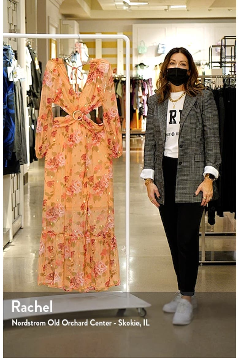 Florence Leila Floral Print Long Sleeve Dress video