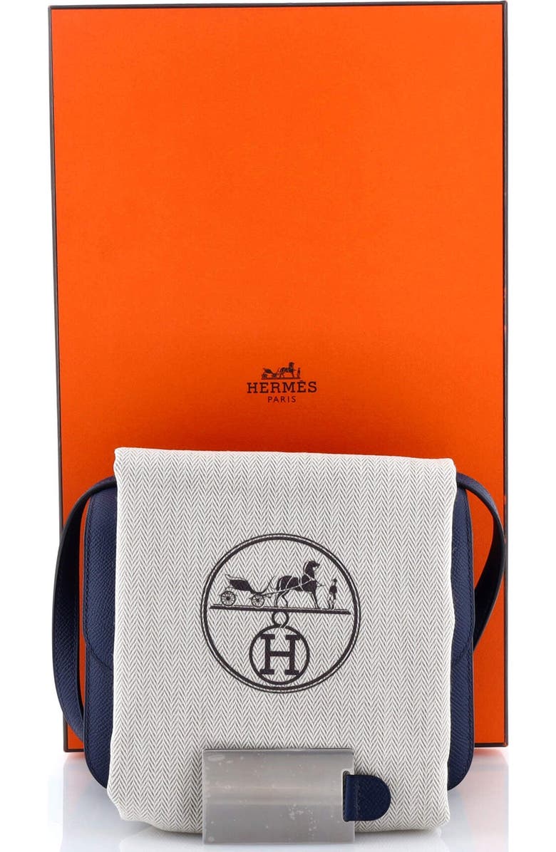 Pre-Owned Hermes Constance NM Bag Epsom 18, Alternate, color, Bleu Navy