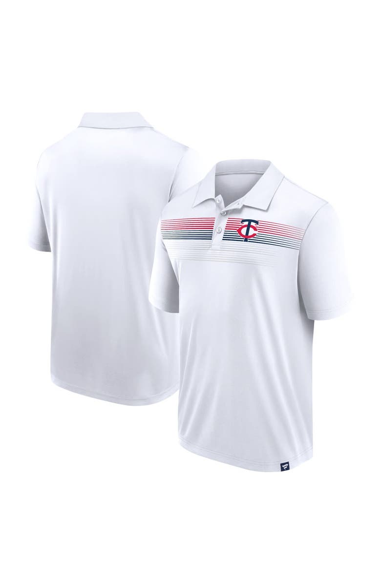 FANATICS Men's Fanatics Branded White Minnesota Twins Victory For Us Interlock Polo, Alternate, color, White