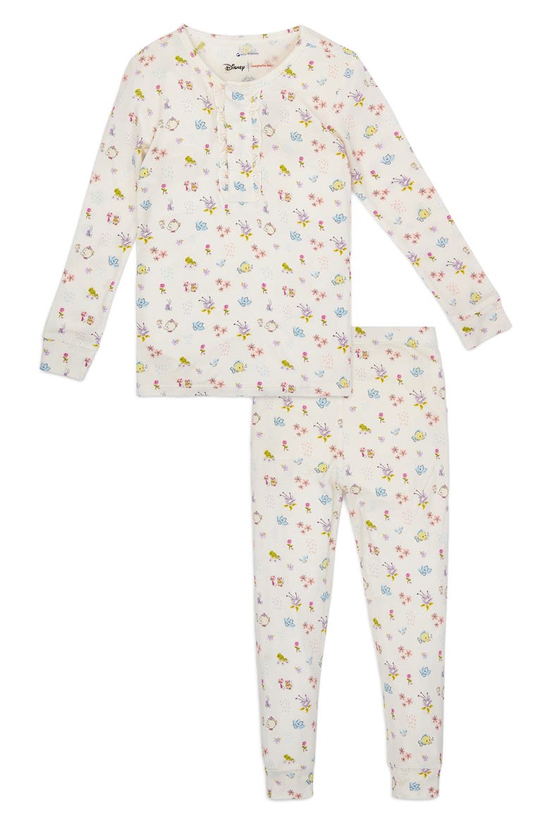 Princess Friends Magnetic Two-Piece Pajama Set, Main, color, PRINF