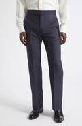 TOM FORD Chalk Stripe Silk Trousers