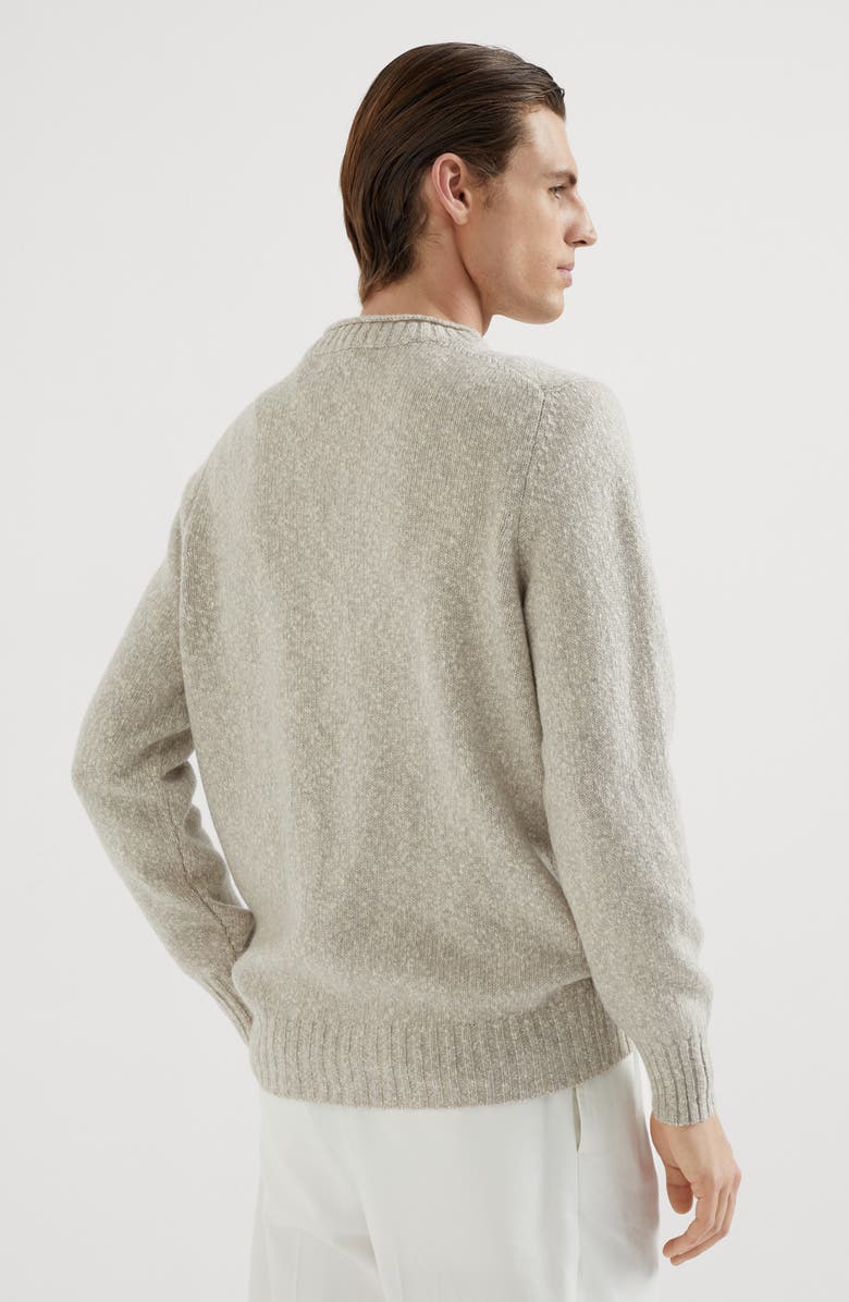 Brunello Cucinelli Knop yarn sweater, Alternate, color, 