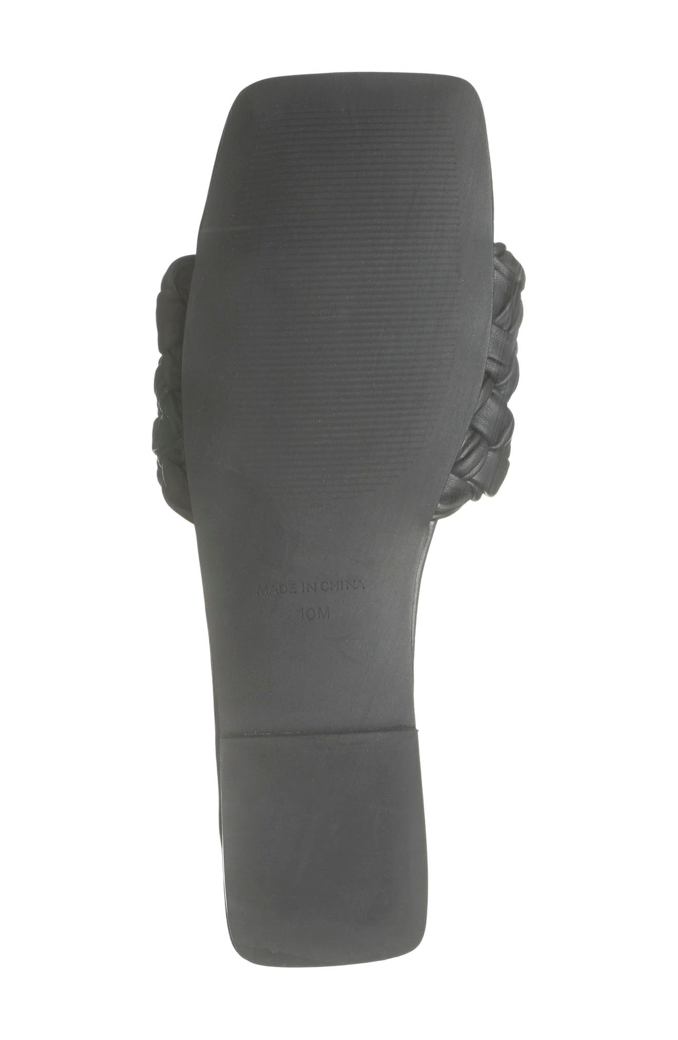 Steve Madden Mora Woven Slide Sandal, Alternate, color, 