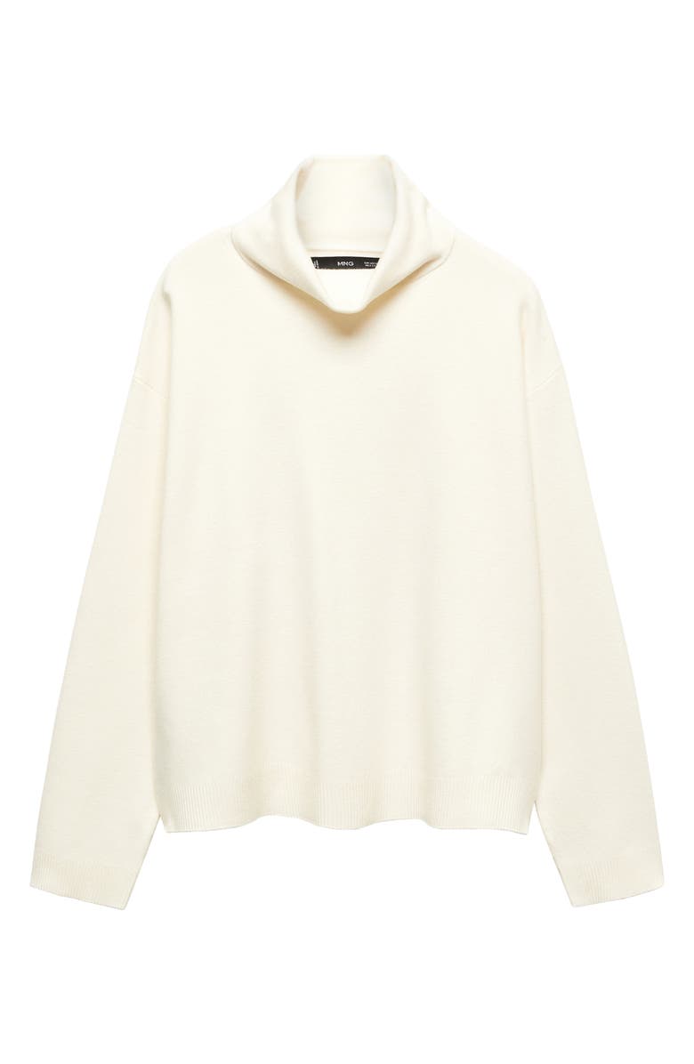 MANGO Perkins Oversize Cowl Neck Sweater, Alternate, color, 