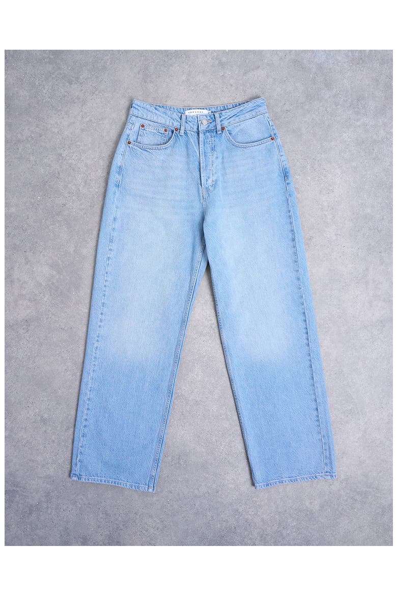 Column Mid Rise Jeans, Alternate, color, MEDIUM BLUE