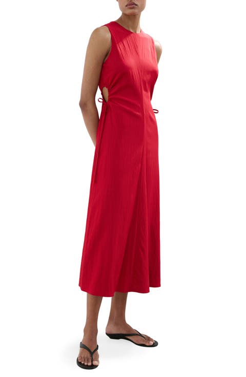 Side Cutout Sleeveless Dress