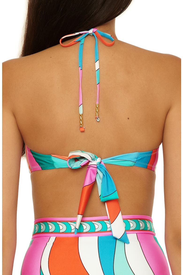 Apollo Bandeau Bikini Top, Alternate, color, MULTI