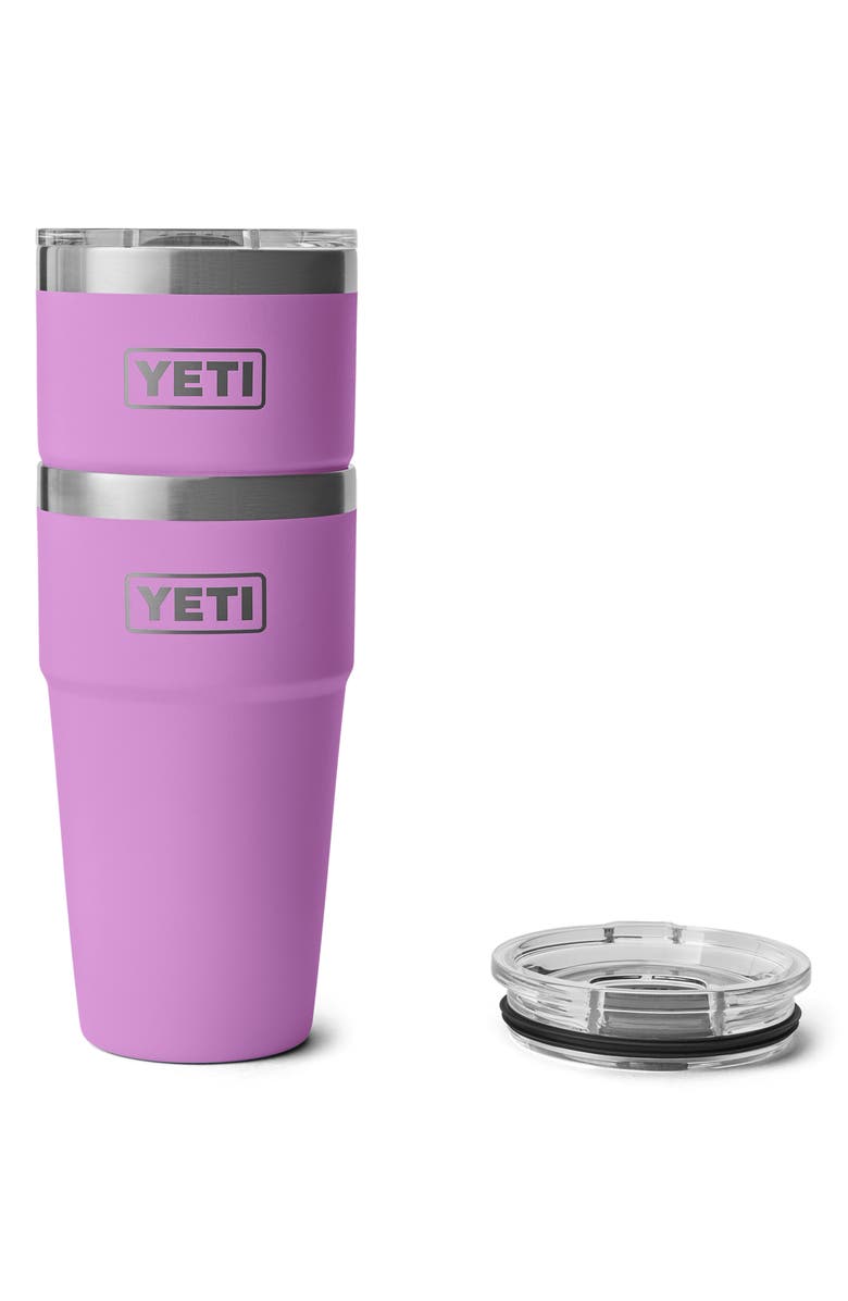YETI Rambler 20-Ounce Stackable Cup, Alternate, color, Desert Bloom