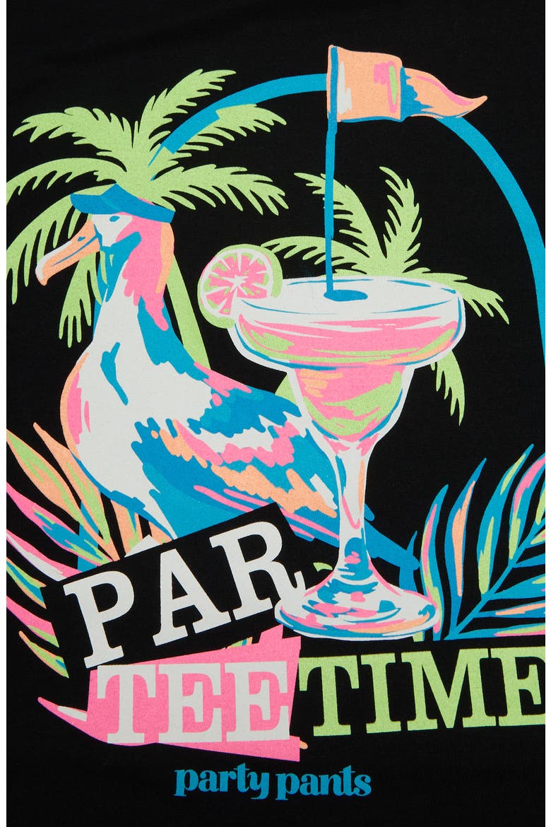 Par-Tee Time Graphic T-Shirt, Alternate, color, BLACK