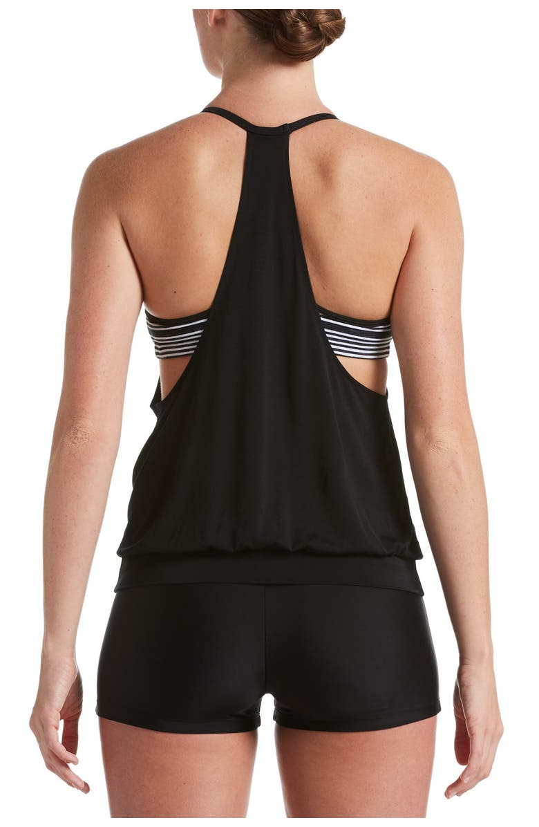 Nike Layered Sport Tankini Top, Alternate, color,