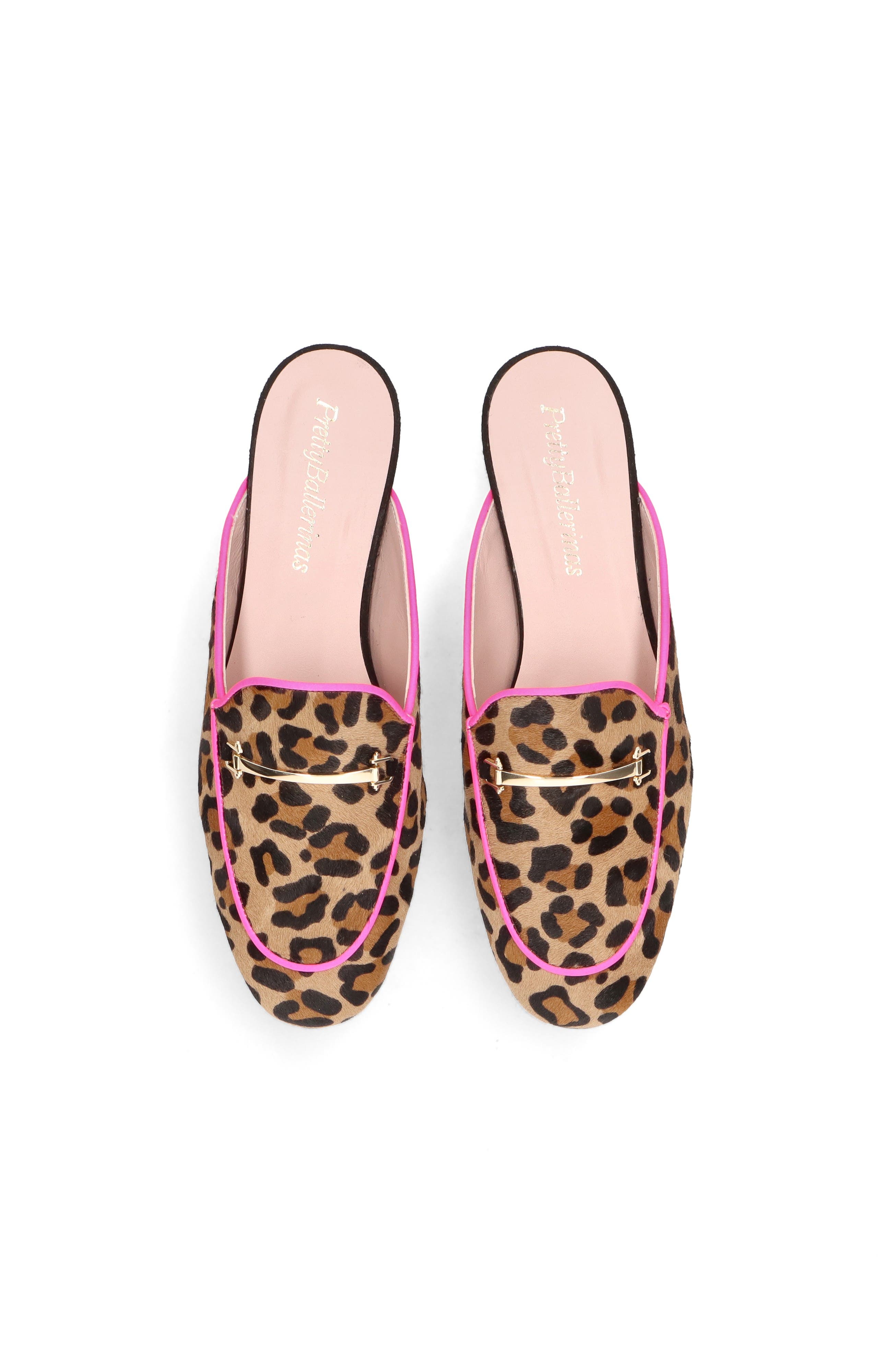 Pretty Ballerinas Round Toe Poni Loafer Slide, Main, color, Beige