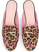 Pretty Ballerinas Round Toe Poni Loafer Slide