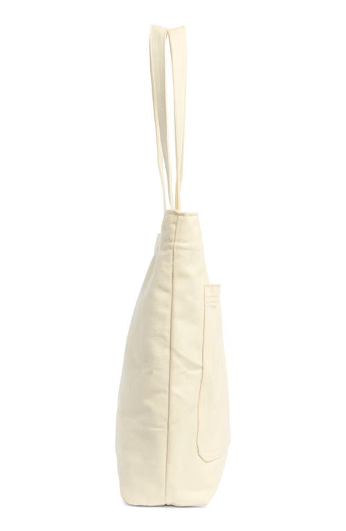 Madden Girl Canvas Tote In White