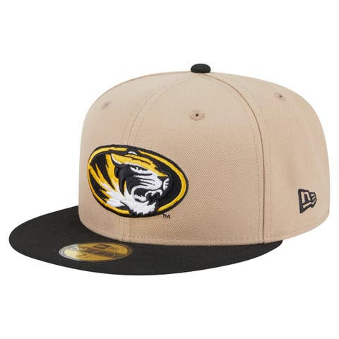 Men
s New Era  Khaki Missouri Tigers Two-Tone 59FIFTY Fitted Hat