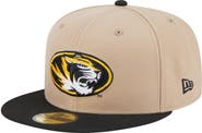 New Era Men's New Era  Khaki Missouri Tigers Two-Tone 59FIFTY Fitted Hat
