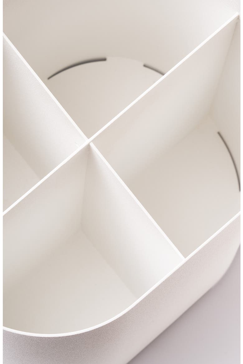 Sloped Utensil Holder, Alternate, color, WHITE