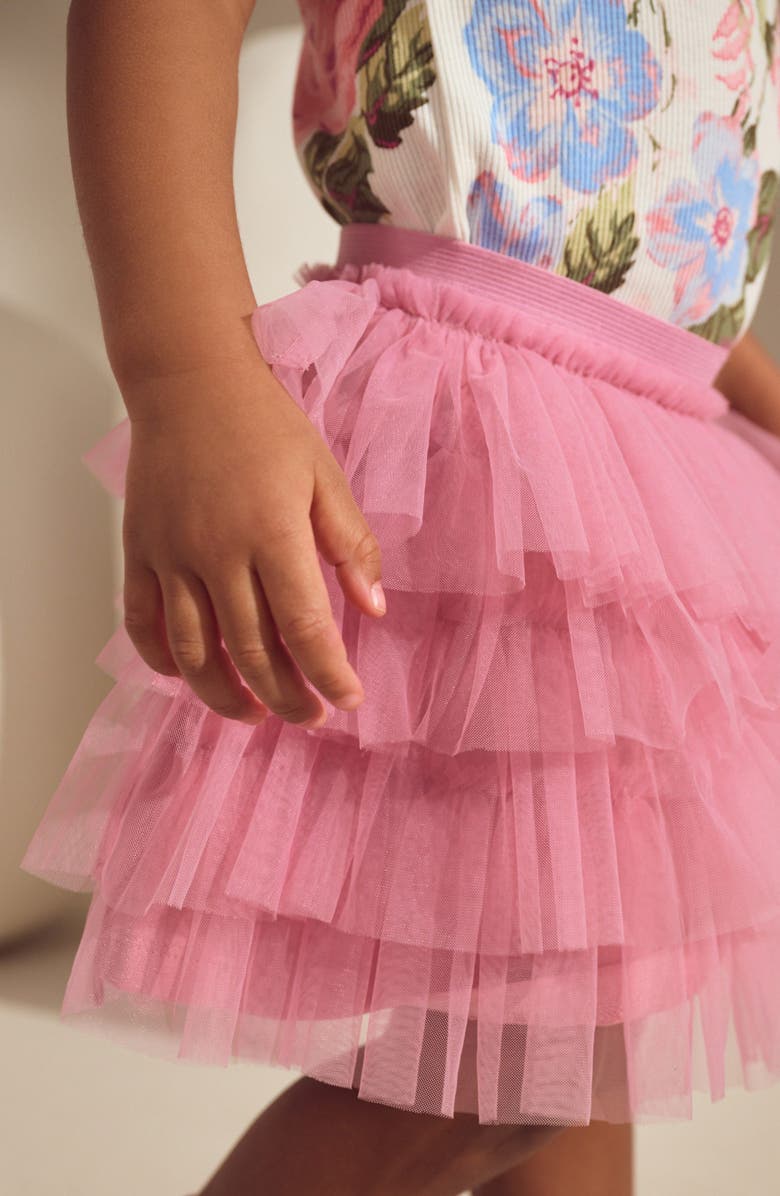 NEXT Kids' Floral Top & Tutu Skirt Set, Alternate, color,