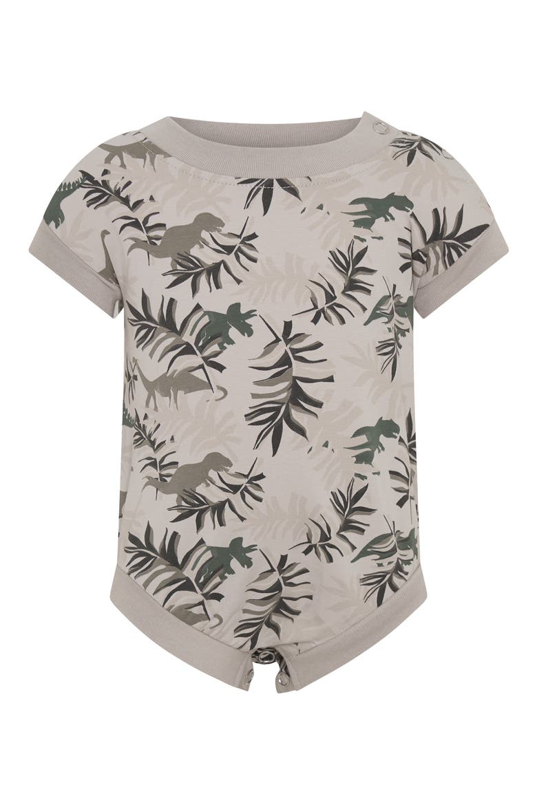 Dino Park Bodysuit, Main, color, GREY MULTI
