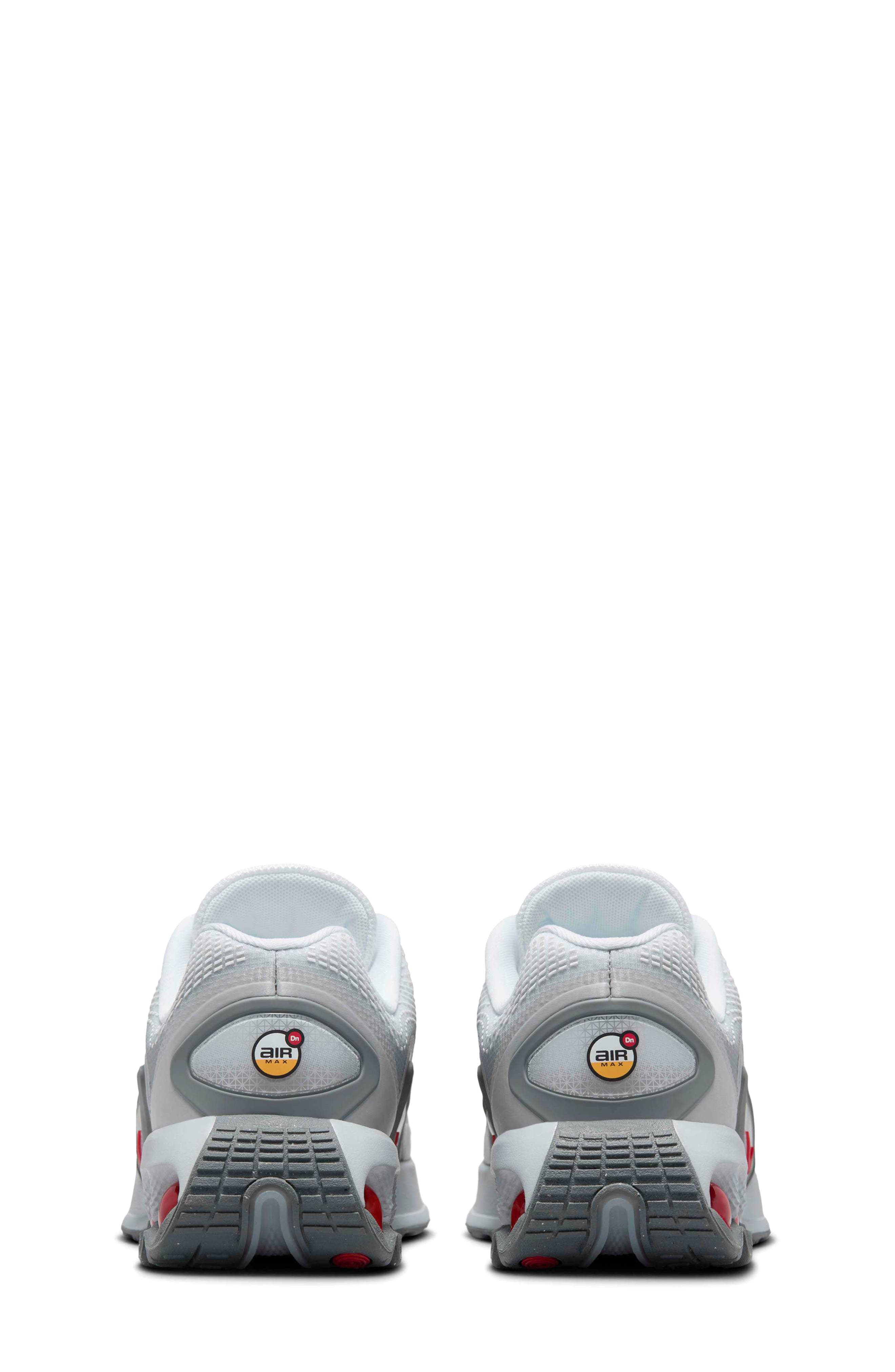 Nike Air Max Dn Sneaker, Alternate, color, Smoke Grey/ University Red