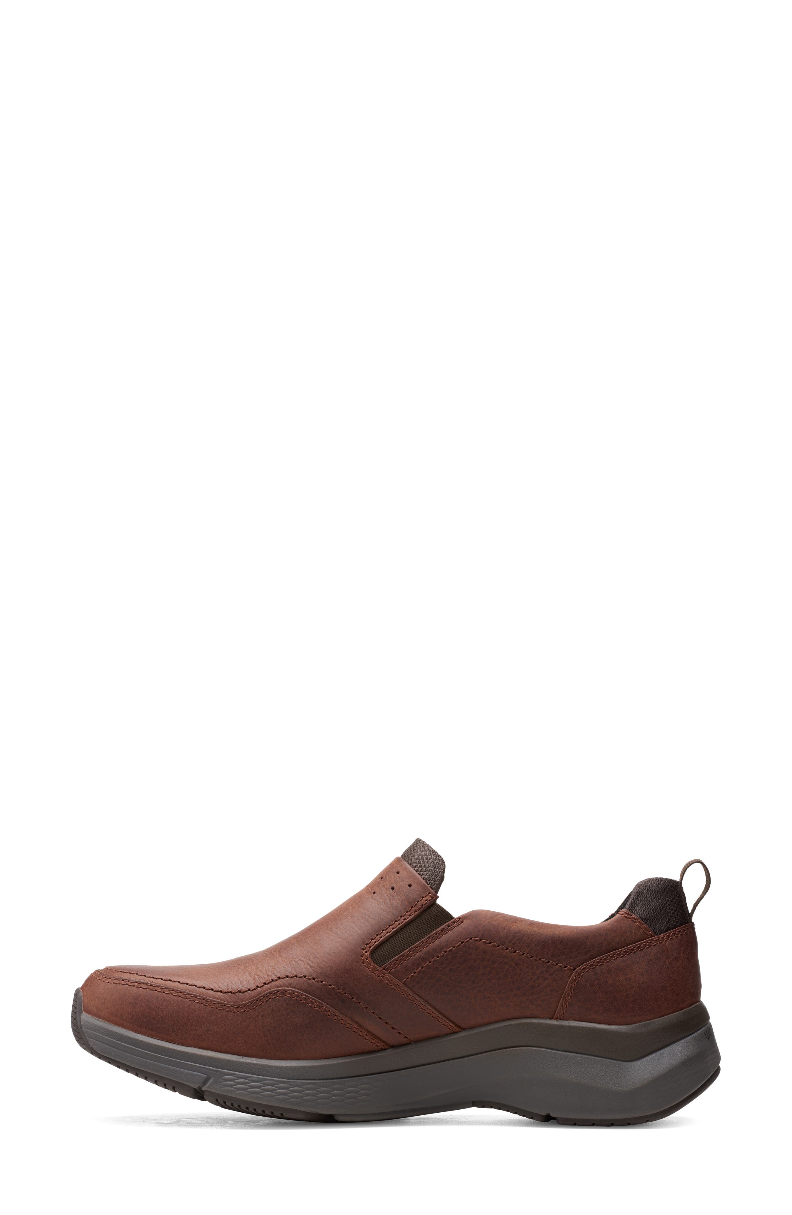 Clarks<sup>®</sup> Wave 2.0 Waterproof Slip-On Sneaker, Alternate, color, Brown Oily