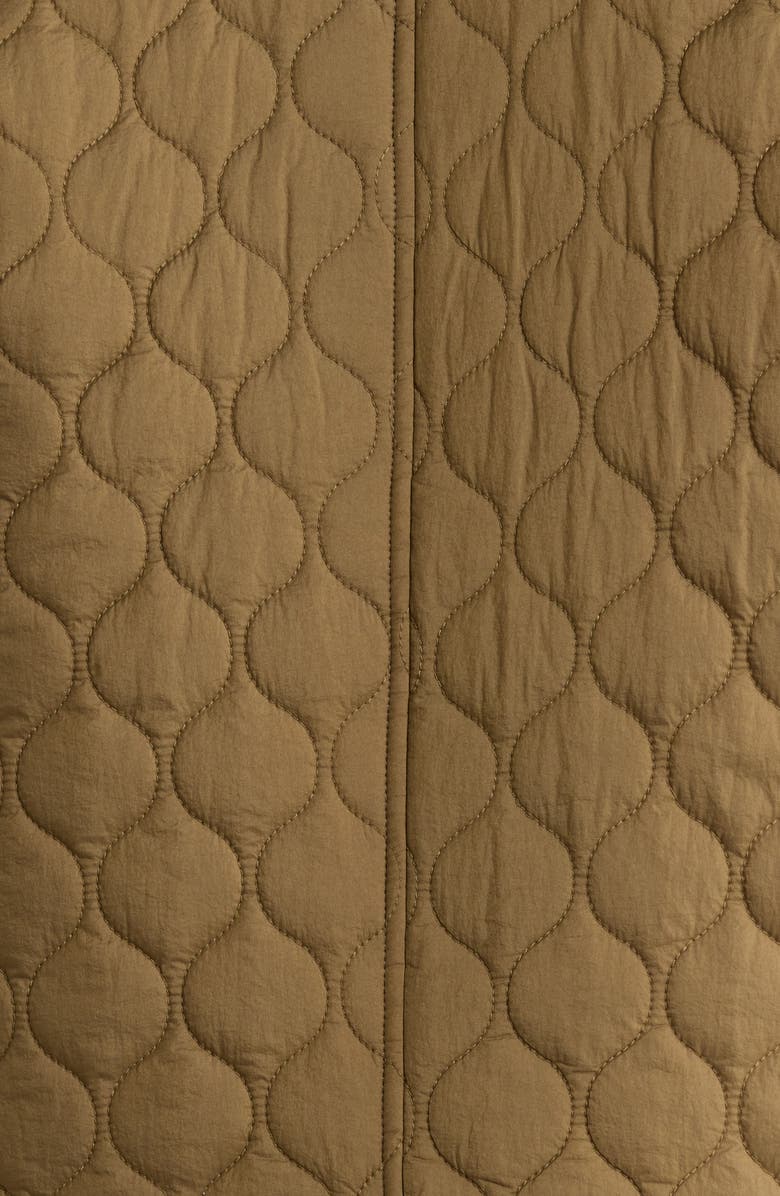 Avec Les Filles Quilted Barn Jacket, Alternate, color, Military