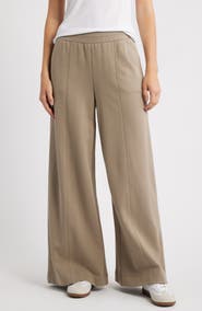 Wit & Wisdom Skyrise Pintuck Pleat Wide Leg Pants