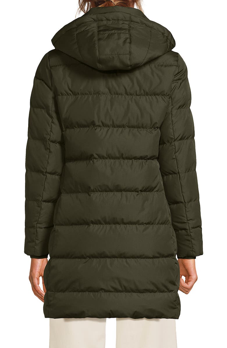 Lands' End Down Winter Coat, Alternate, color, Woodland Moss