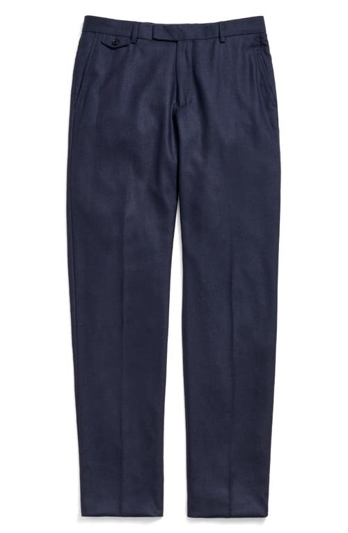 Billy Reid Flat Front Silk & Virgin Wool Dress Pants In Gold