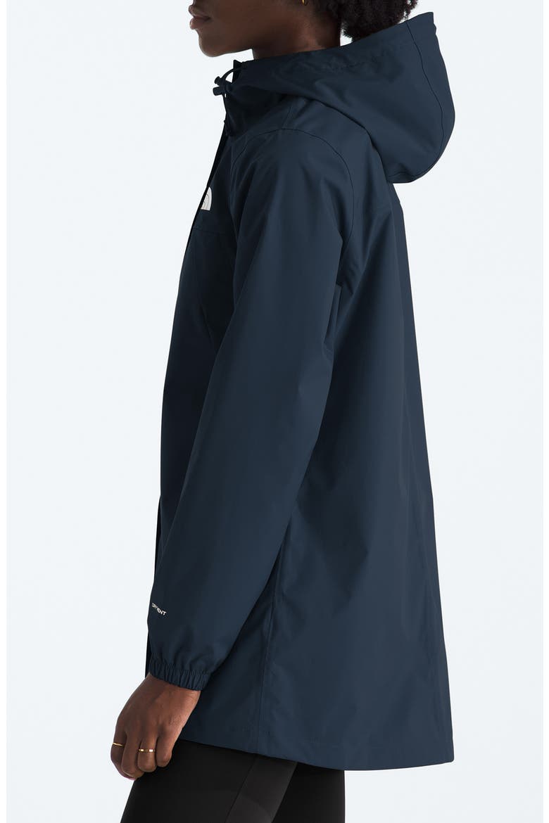 Antora Waterproof Hooded Rain Parka, Alternate, color, SUMMIT NAVY