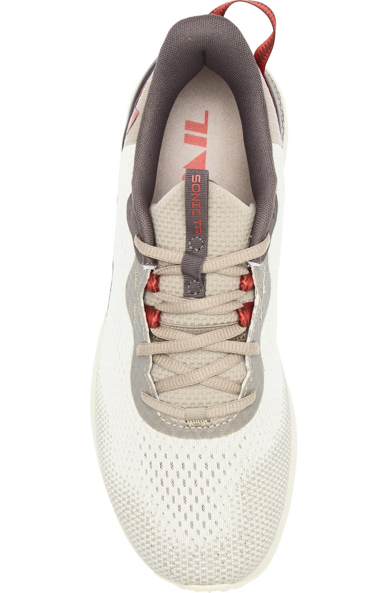 Under Armour Gender Inclusive Sonic Trail Running Shoe, Alternate, color, Silt