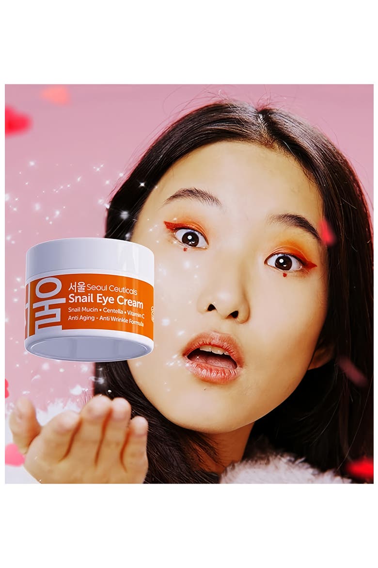 Korean Skincare Snail Eye Cream, Alternate, color, Clear