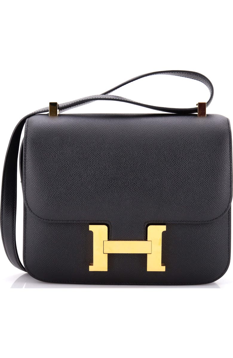 Pre-Owned Hermes Constance Bag Epsom 24, Main, color, Noir