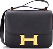 Pre-Owned Hermes Constance Bag Epsom 24