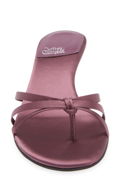JEFFREY CAMPBELL JEFFREY CAMPBELL DORETTA KITTEN HEEL FLIP FLOP