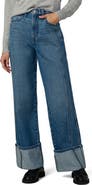 Joe's The Margot Cuffed High Waist Wide Leg Jeans