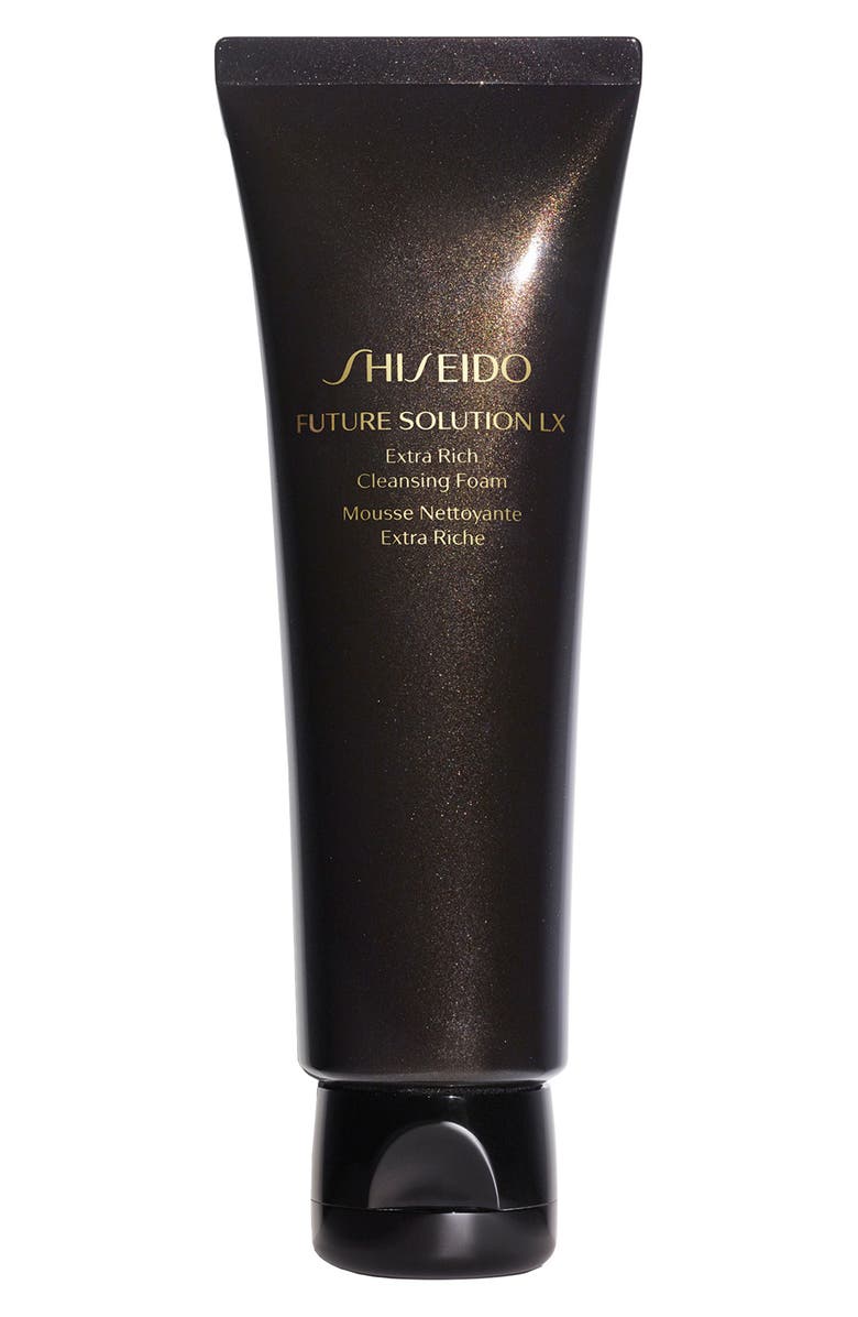 Shiseido Future Solution LX Extra Rich Cleansing Foam, Main, color, 