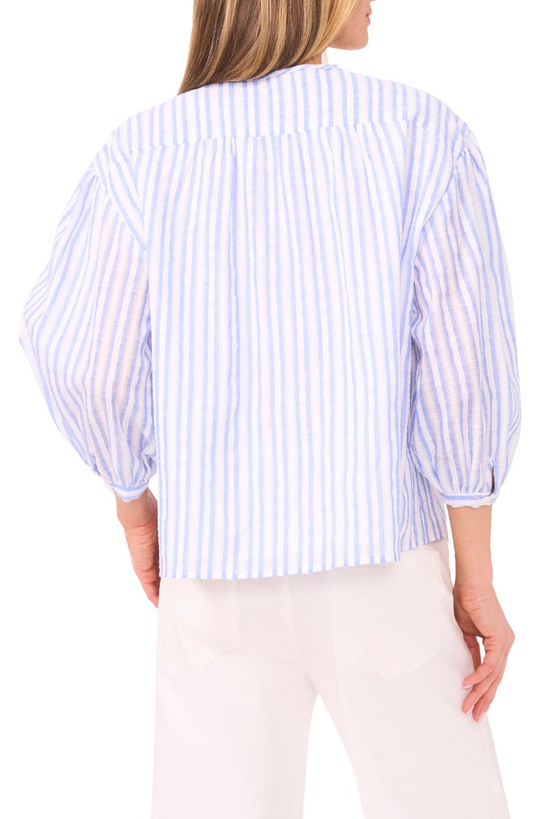 Ted Baker Rochelle Stripe Cotton Top, Alternate, color,