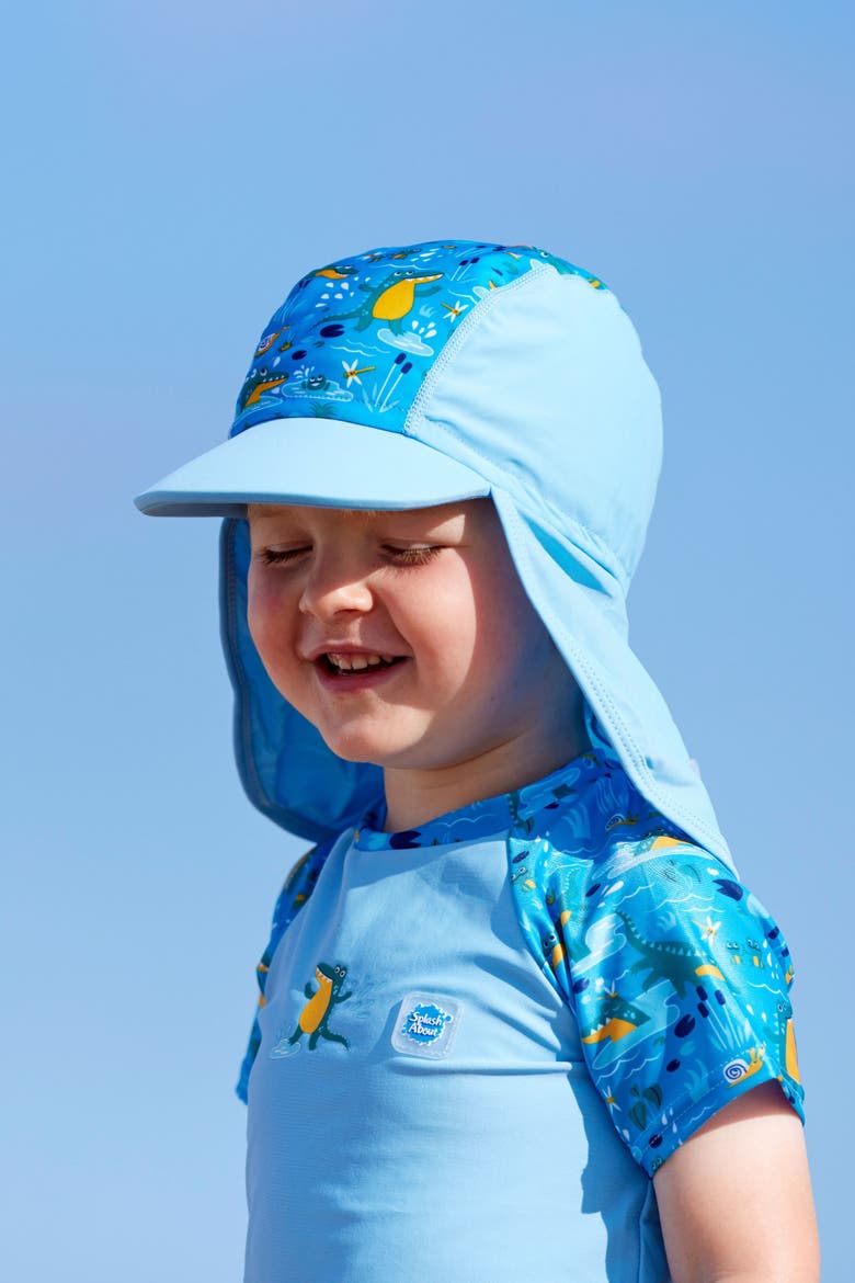 Legionnaire Sun Hat, Alternate, color, Crocodile Swamp