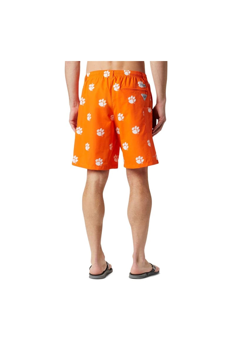 Columbia Men's Columbia Orange Clemson Tigers Backcast III Printed Short, Alternate, color, Orange