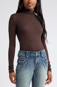 BP. Turtleneck Rib Top