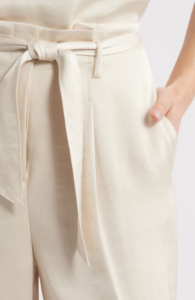 Anne Klein Paperbag Waist Shorts, Alternate, color, 