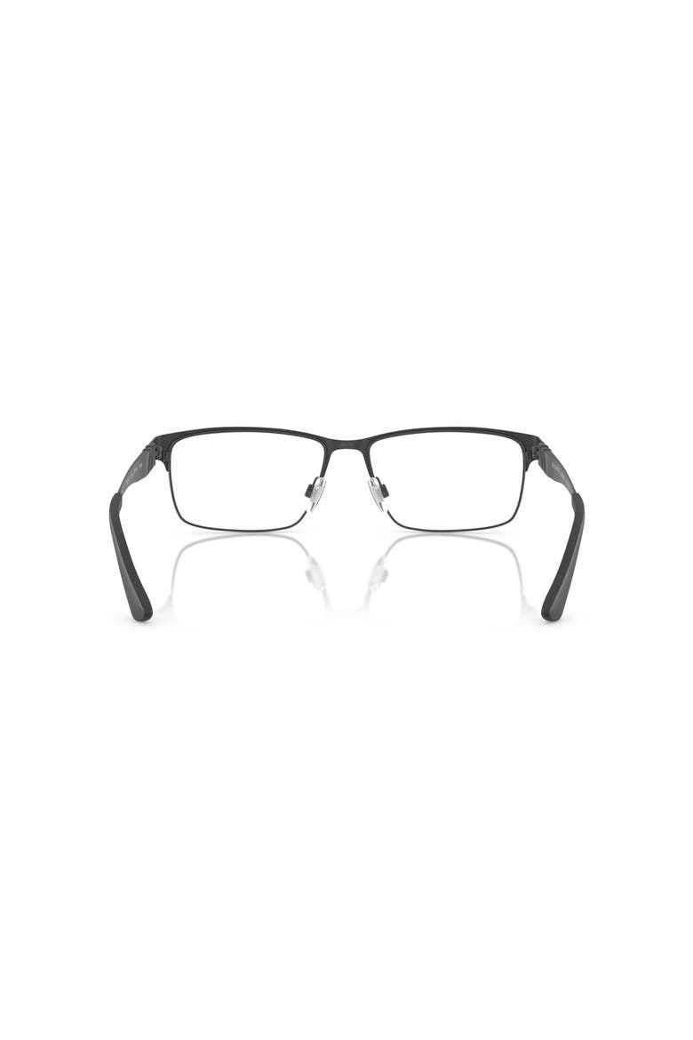 56mm Rectangle optical glasses, Alternate, color, Black