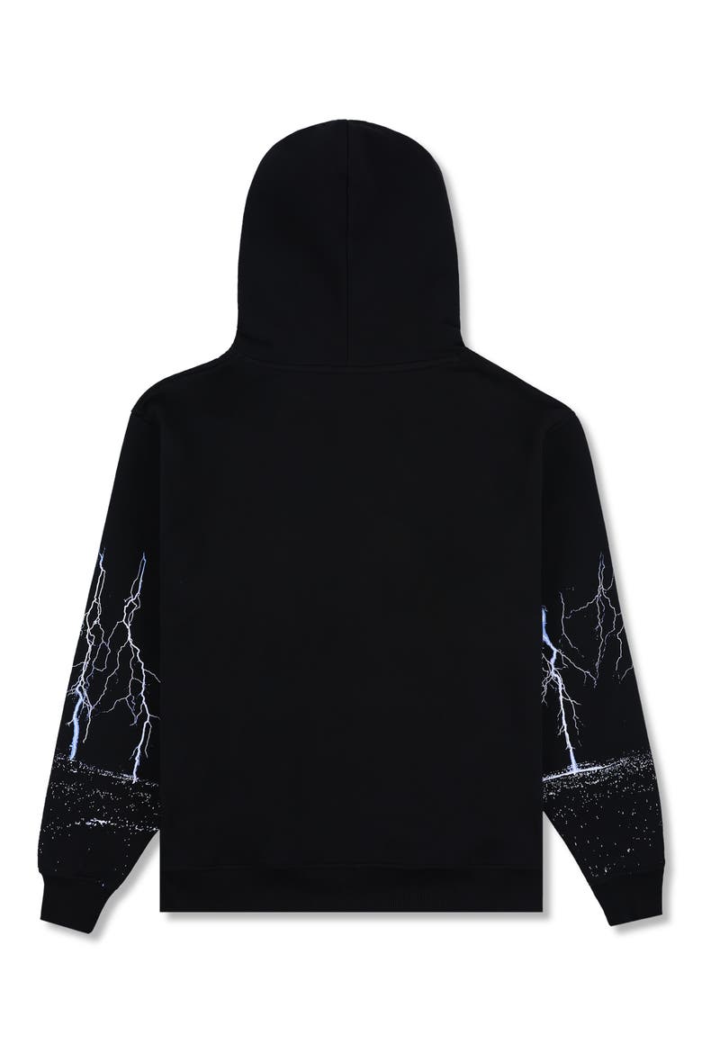 End Times Graphic Zip Hoodie, Alternate, color, BLACK