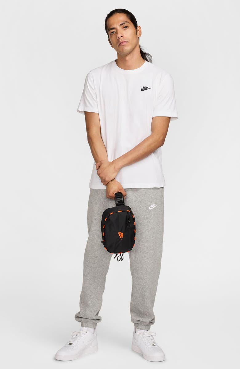 Jordan Hayward Patrol Crossbody Bag, Alternate, color, Black/ Black/ Safety Orange